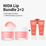 Set de cuidado labial definitivo de NIDA (suero labial + mascarilla labial)