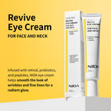 Crema para ojos NIDA Revive para rostro y cuello