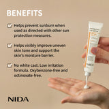 NIDA Invisible Fit Sun Serum (Korean Formula, SPF50+, PA++++) (Global Version)