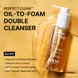 Nettoyant double action huile-mousse NIDA Perfect Clear™