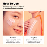 NIDA Invisible Fit Sun Cream for Face & Body